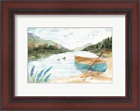 Framed Lake Love I