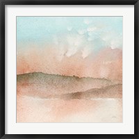 Desert Landscape I Framed Print