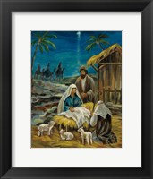 Framed Nativity Scene
