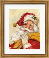 Framed Santa