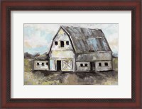 Framed Tranquil Barn