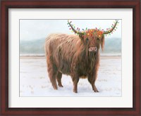 Framed King of the Highland Fields Lights Crop