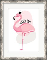 Framed Flamingo