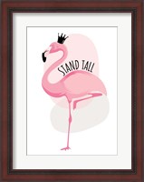 Framed Flamingo