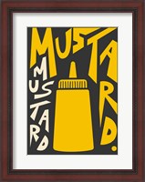 Framed Kitchen Mustard