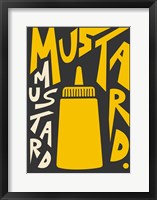 Framed Kitchen Mustard