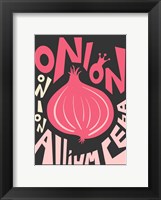 Framed Kitchen Onion