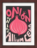 Framed Kitchen Onion