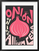 Framed Kitchen Onion