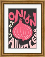 Framed Kitchen Onion