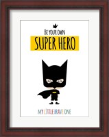 Framed Superhero One