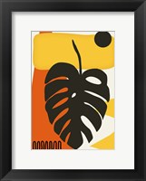 Framed Tropical Leaves Two