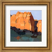 Framed Red Rock
