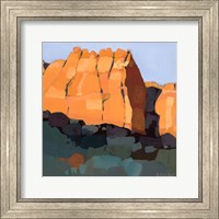Framed Red Rock