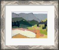 Framed Snow Patch