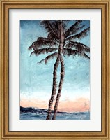 Framed Sunset Palms