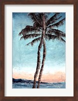 Framed Sunset Palms