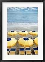 Framed Monterosso Seaside #3