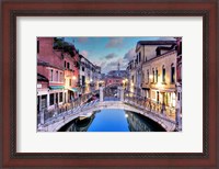 Framed Venetian Canale #15