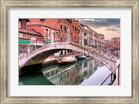 Framed Venetian Canale #17