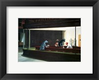Framed Hopper Night Hounds