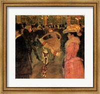 Framed Toulouse-Lautrec Dog