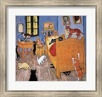 Framed Van Gogh Arles Cat