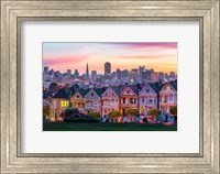 Framed Dawn Painting