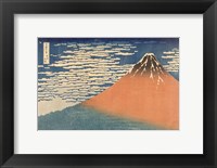 Framed Fine Wind, Clear Morning (Gaifu Kaisei), 1832