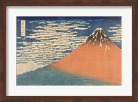 Framed Fine Wind, Clear Morning (Gaifu Kaisei), 1832