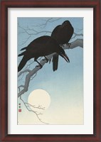 Framed Two Crows on a Branch, 1927