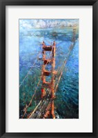 Framed Golden Gate Sun