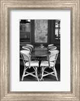 Framed Paris Cafe No. 21