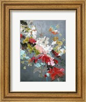 Framed Abstract Floral 2