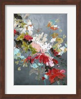 Framed Abstract Floral 2