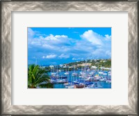 Framed Oyster Pond Bay, St. Maarten