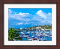 Framed Oyster Pond Bay, St. Maarten