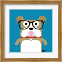 Framed Bow Wow Bulldog