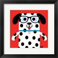 Framed Bow Wow Dalmation