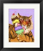 Framed Party Safari Tiger