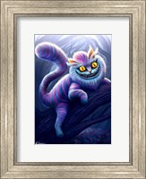Framed Chesshire Cat