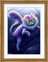 Framed Chesshire Cat