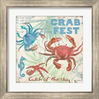 Framed 'Crab Fest' border=