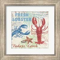 Framed Fresh Lobster
