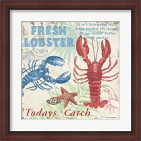 Framed Fresh Lobster