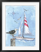 Framed Sailboat