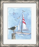 Framed Sailboat