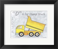 Framed Dump Truck