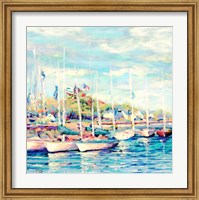 Framed Island Sail Boats