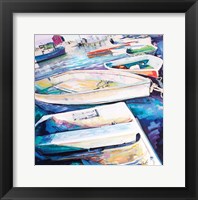 Framed Rockport Boats